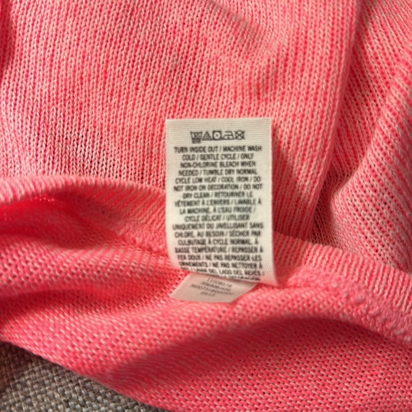 PINK by Victoria Secret, Pink, Size Large, Lightweight Sweater - Picture 7 of 7